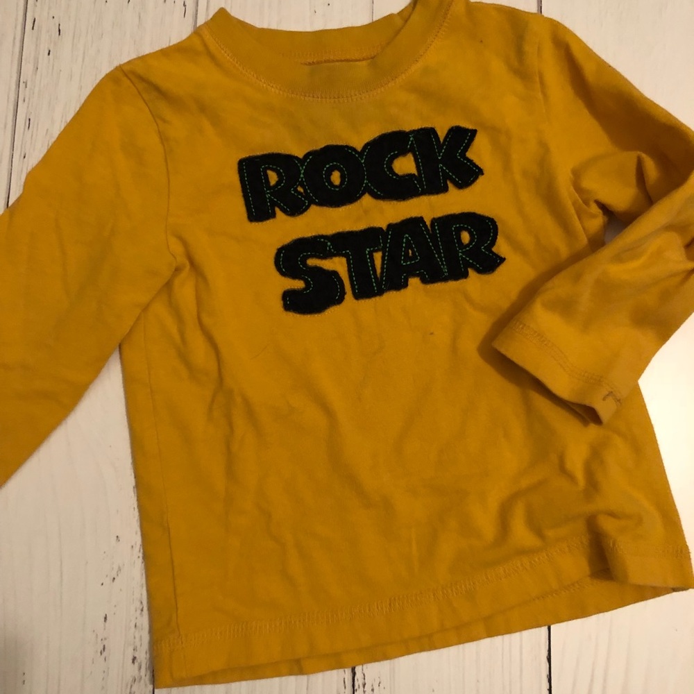 BOYS 18MO ROCKSTAR LONG SLEEVE SHIRT